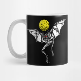 Witness the Legend: Mothman Cryptid Design Mug